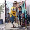 Exquisite Print Minions Blanket All Season Soft Durable Comfortable For Bed Bedroom Dorm Sofa Lunch Camping Daily Use Home Decor
