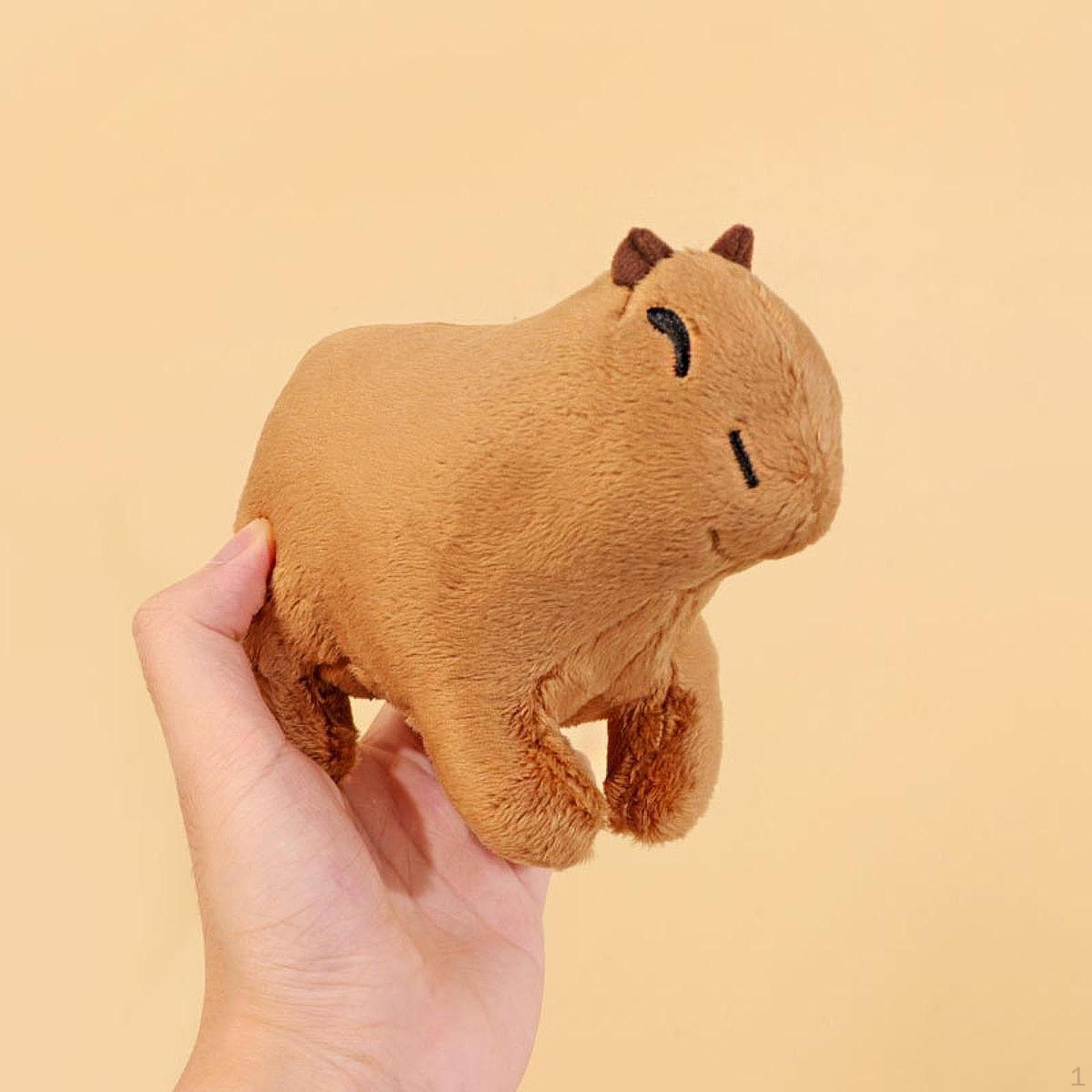 

Capybara Stuffed Animal Plush Snuggling Holiday Theme Party Kids Room Decor Cuddle