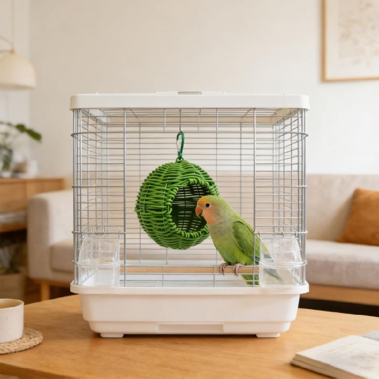 Portable Plastic developed Bird House Creating Warm Space For Various Small Bird Breeds