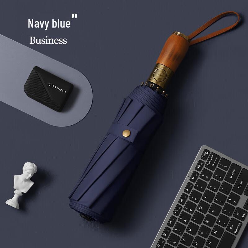 MAYDU M Automatic Three-fold Business Umbrella