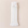 Pile Leg Warmers Women Autumn and Winter Warm Coral Fleece Bow Socks Cover Fleece Thickened Sleep Long Tube Calf Socks