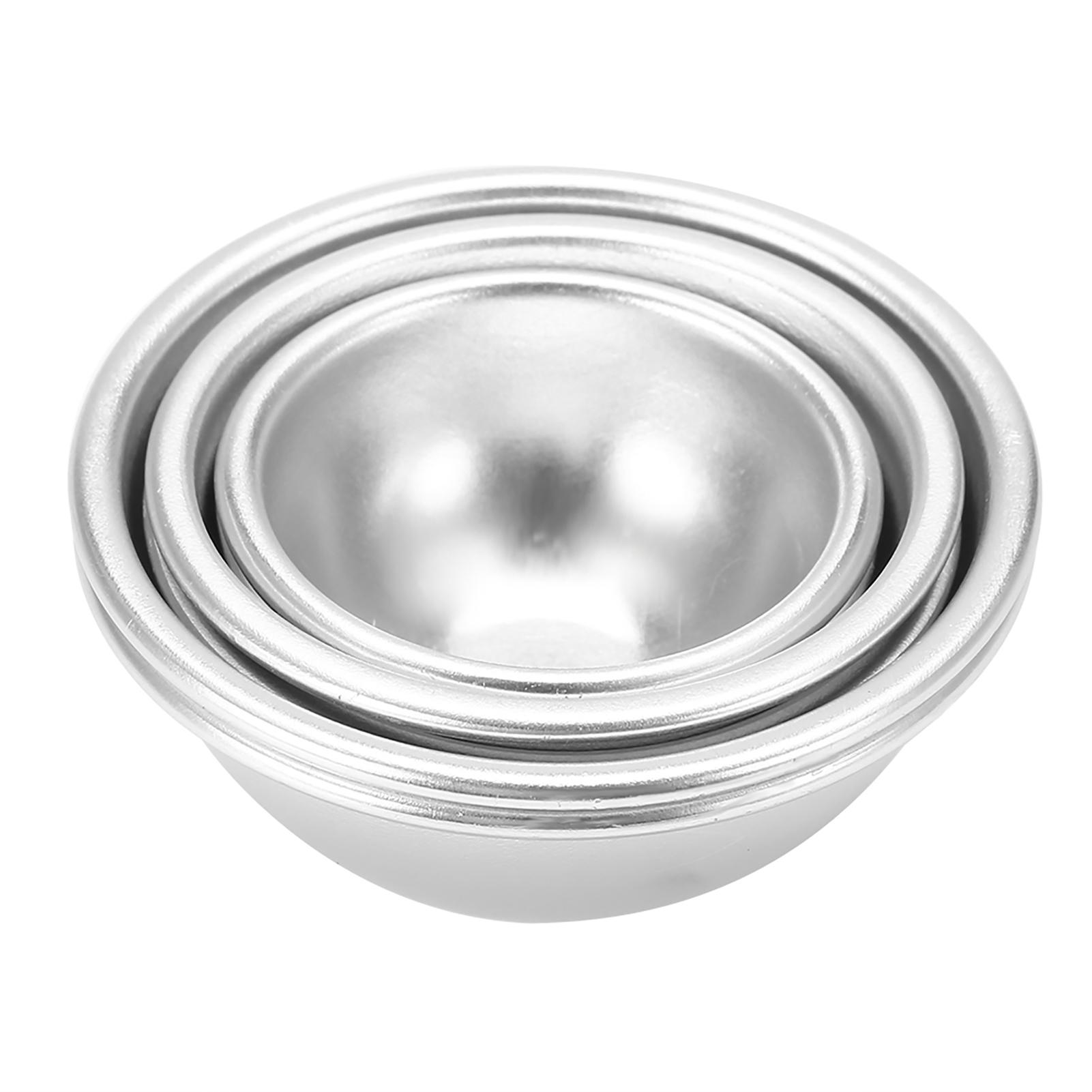 

Handmade Aluminium Alloy Bath Bomb Molds Fizzy Crafting DIY Cake Mould Tools Combination 7