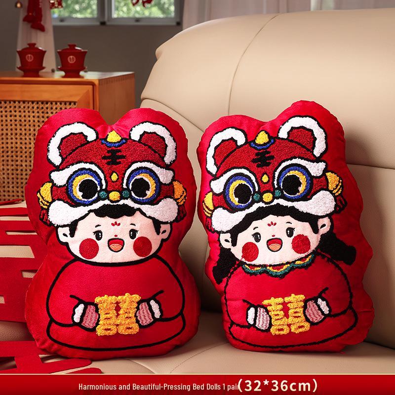 2025 Wedding Dowry Dolls: Happy Couple Pair for Newlyweds