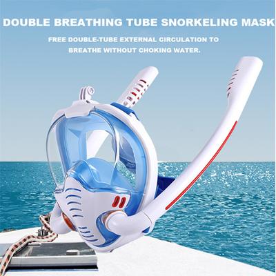 Diving Mask Scuba Mask Underwater Full Face Snorkeling Mask Adult Kids Swimming Snorkel Diving Equipment