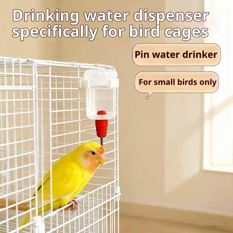 Bird Water Dispenser Leak Proof Automatic Hamster Small Animal Drinking Bottles Pet Feeder Bottles Watering Pet Supplies