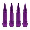 4Pcs Bullet Valve Caps Car Motorcycle Wheel Tire Valve Caps Dustproof Cover 45/60mm Spiked Valve Caps Auto Exterior Amagi