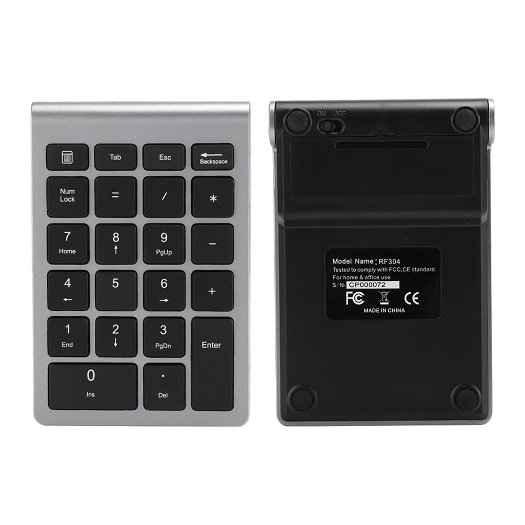 RF304 22 Keys Numeric Keypad USB 2.4G Wireless   Keyboard with Receiver