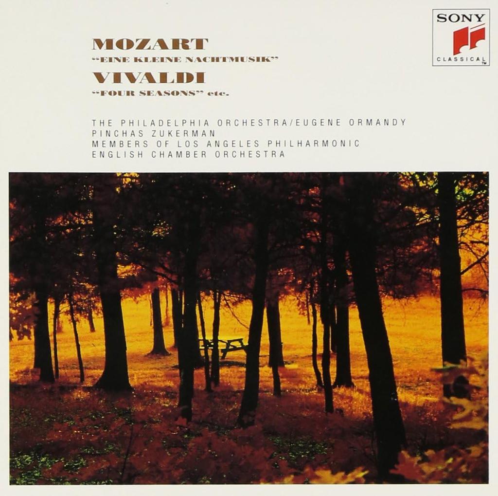 CD PHILADELPHIA ORCHESTRA, MOZART, VIV - Mozart: Eine kleine Nachtmusik SRCR1511 Japan Classical Used