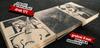 Wooden poster Picture on plywood 28x39cm SP772