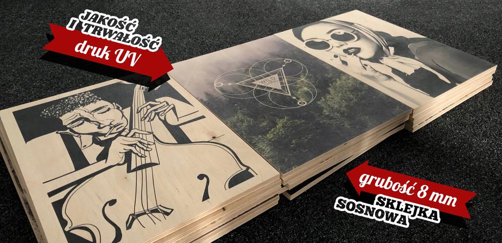 Wooden poster Picture on plywood 28x39cm SP772