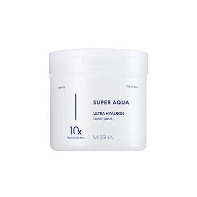 Super Aqua Ultra Hyaloron Toner Pad 180g (90pads)