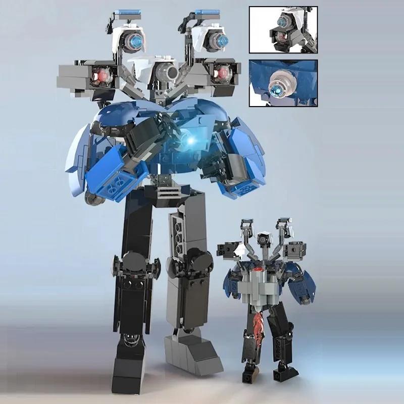 2023 Skibidi Toilet Man VS Monitor Blocchi da Costruzione Camerman Titan Speakerman Giocattolo Fai da Te Set di Figure Speakerman per Bambini Regalo