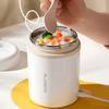 600ML USB Electric Heating Lunch Box Portable Picnic Milk Drink Food Heater Stainless Steel Food Warmer Container 5V 12V 24V New