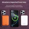 Vollumwickelte magnetische Hülle für ALCANTARA für iPhone 16 Pro Max 16pro Kunstleder Supercar Wildleder Handyhüllen Abdeckung
