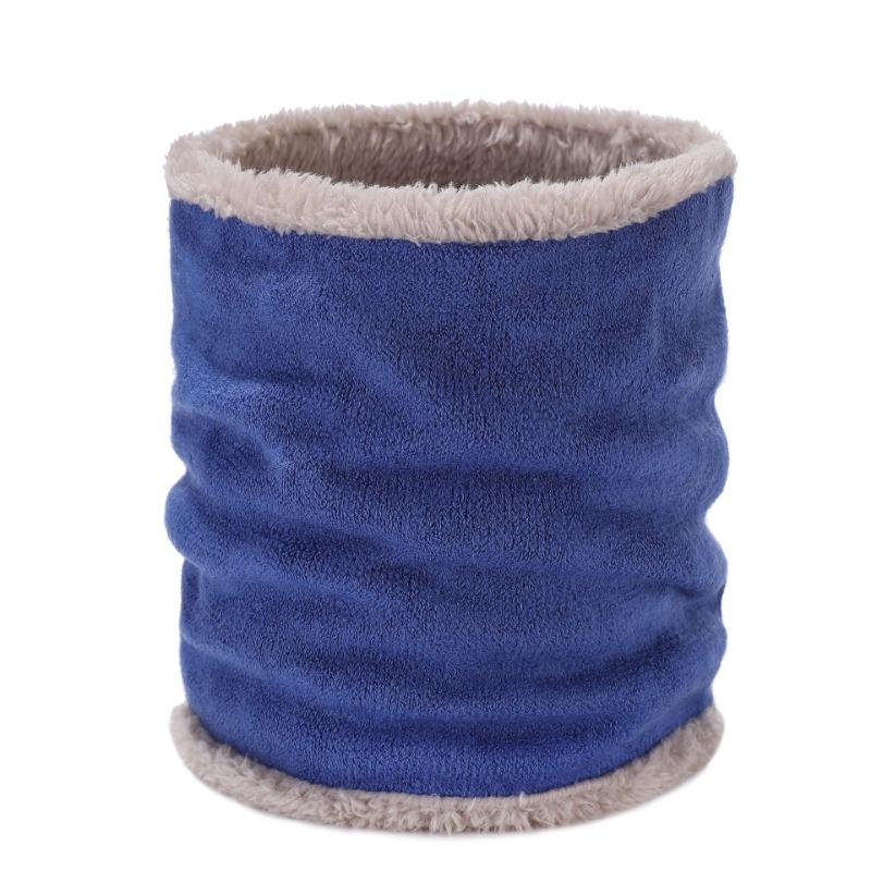 Fleece Neck Cover In Winter, Thickened In Autumn and Winter To Keep Warm, Knitted Wool Scarf, Cold-proof
