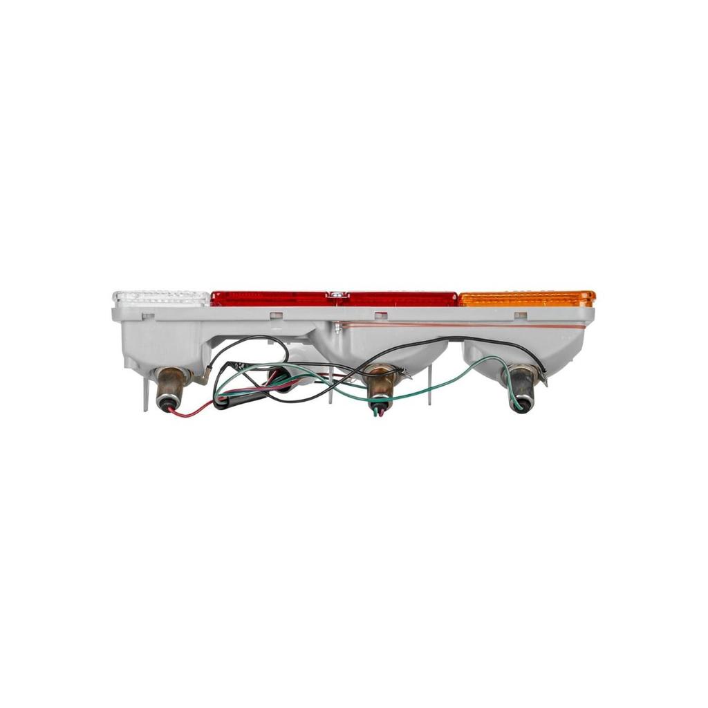 APSMOTIV Fram- och baklyktor 2 st Bakre kombinationsljus Baklyktor 12V Glödlampor för Suzuki Samurai Sierra SJ413 SJ410 Gypsy