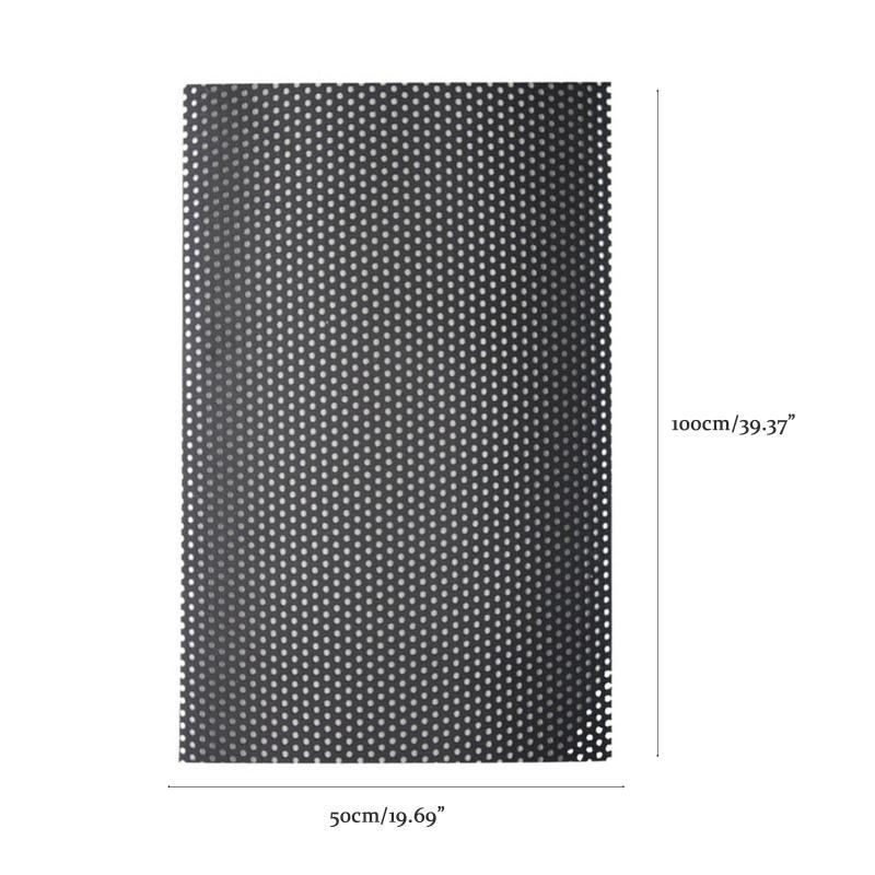 50 x 100cm Dust Filter for Computer Cooler Fan Fan Dust Mesh Cooler Filter
