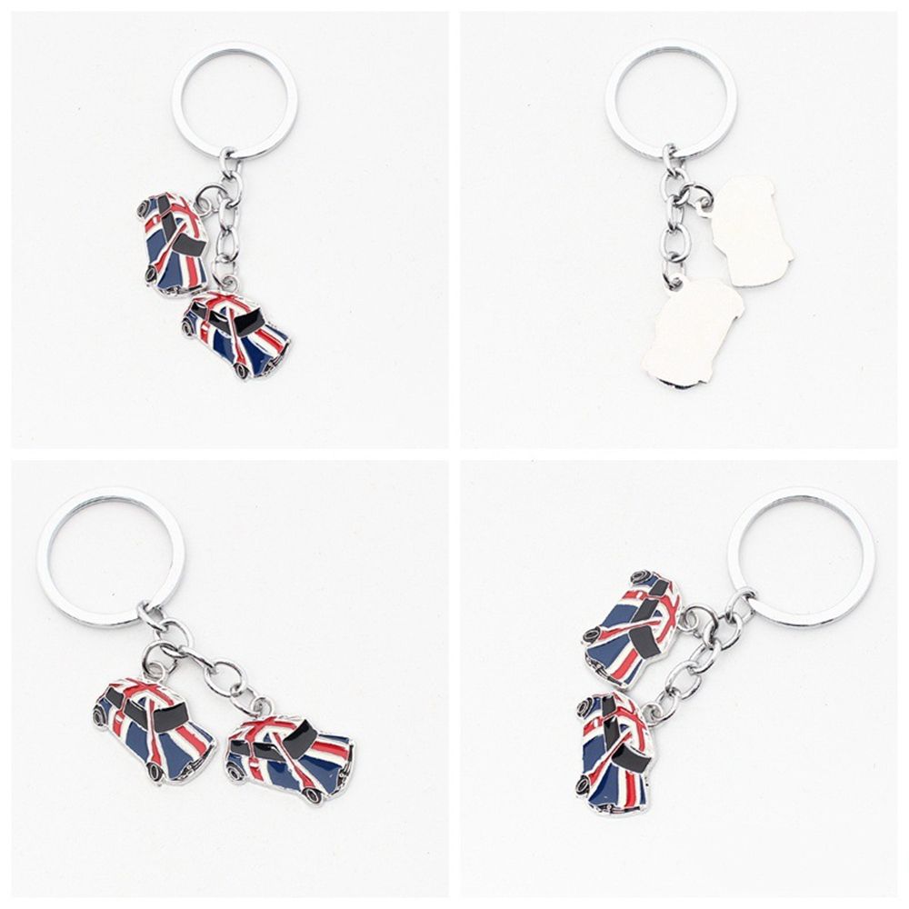 Taška Kabelka Přívěsek na klíče Vynikající kvalita Klíčenka Klíčenka s vlajkou Spojeného království Klíčenka Union Jack Klíčenka GB Britská vlajka Přívěsek ve tvaru srdce