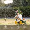 Valery Madelyn Gardening Earth Fairy Solar Garden Outdoor JP Figurine, Fishing, Light, Light, EG1305-0057