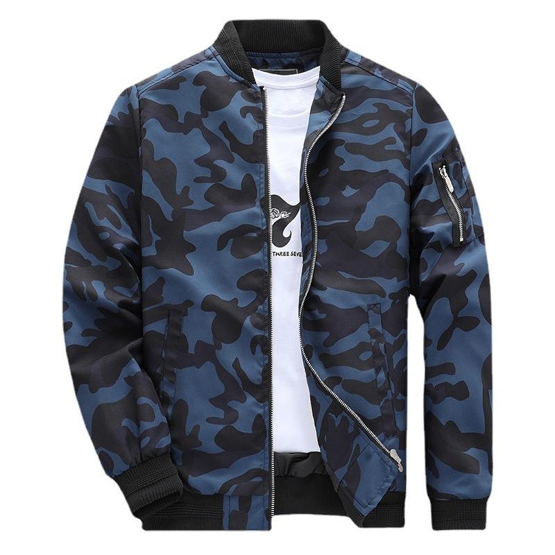 Europe and The United States Camouflage Coat Men's Jacket Fashion Casual Men's Autumn Jacket Men's Coat