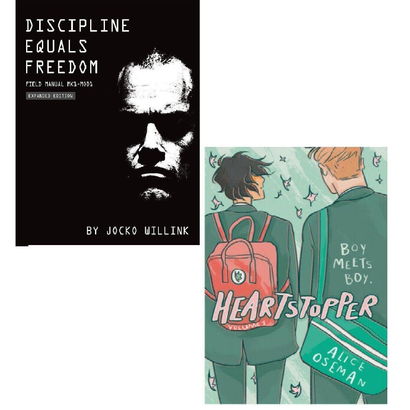 

Дисциплина равно свободе и Heartstopper в мягкой обложке