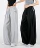 UMM Women'S Short Long Line-Emphasizing Pintuck Wide Pants 3 Colors