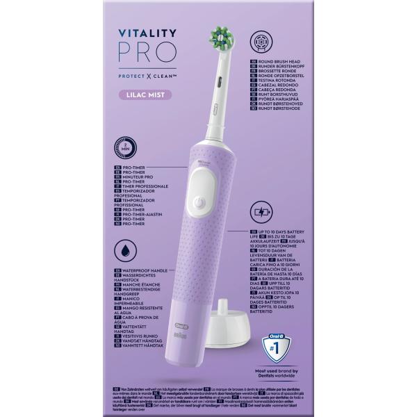 Oral-B Oral-B Electric Toothbrush Vitality Pro Lilac 1 Piece