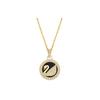 Faux Crystal Stone Necklaces Womens Gold