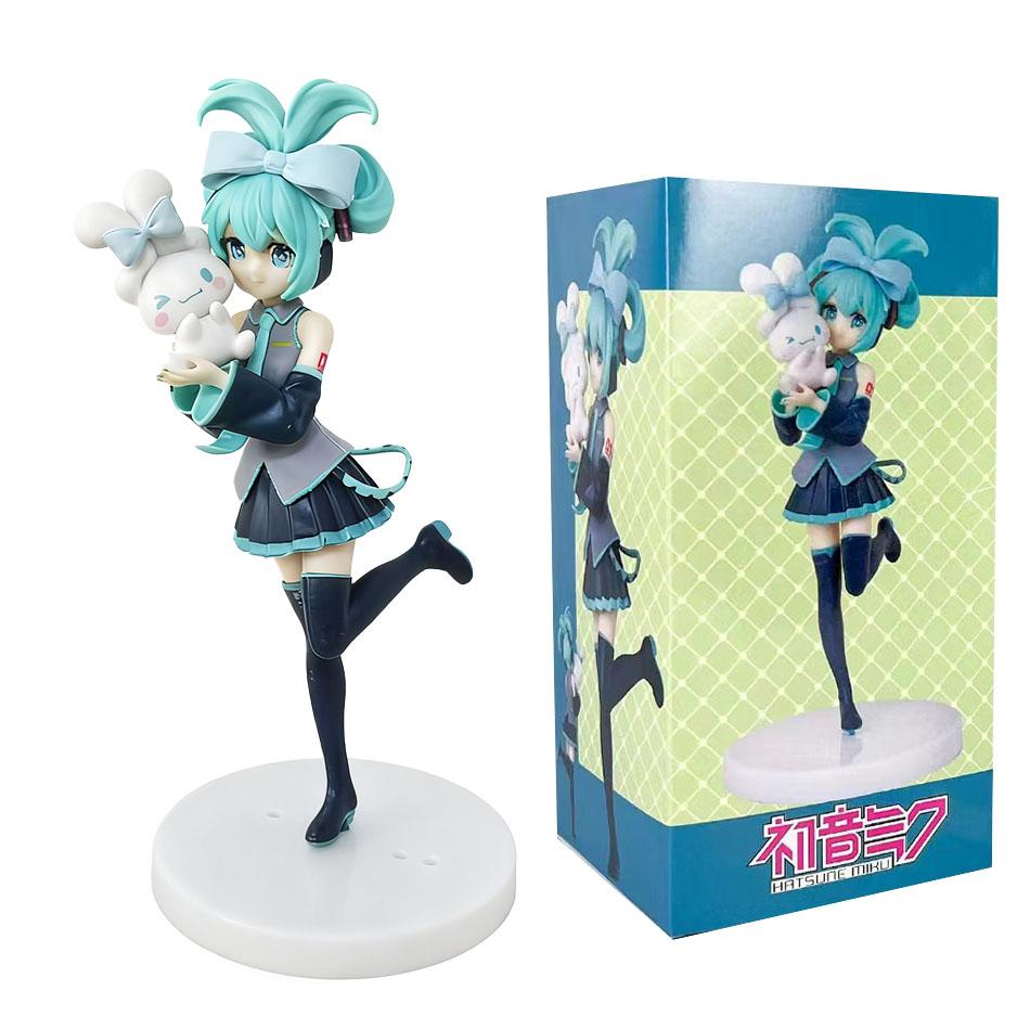 Cute Girl Hatsune Miku Anime Character Fashionable Suitable for Desktop Decoration Ornaments Doll Christmas Gift PVC Collectible