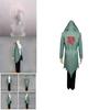 Collezione Premium Cosplay Danganronpa Komaeda Nagito: Cappotto, Pantaloni, Maglietta e Parrucca