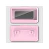 Pink Waterproof Household Wall Mounted Phone Holder Box Suitable for Touch Screen Phone Holder Shower Seal