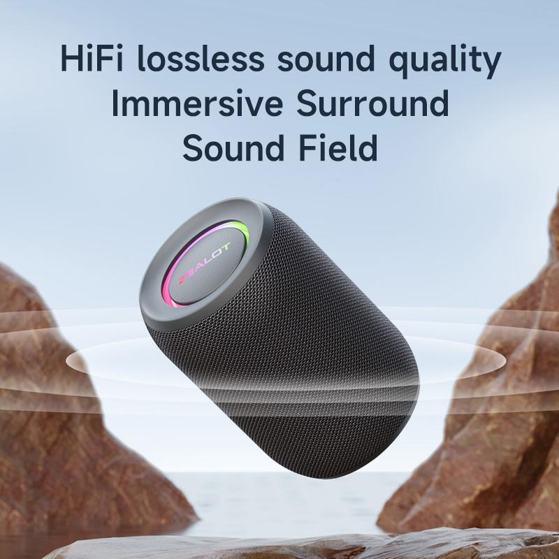 ZEALOT S32 Pro Bluetooth Speaker Wireless Subwoofer TWS Portable Bass Stereo Support USB Micro SD Card