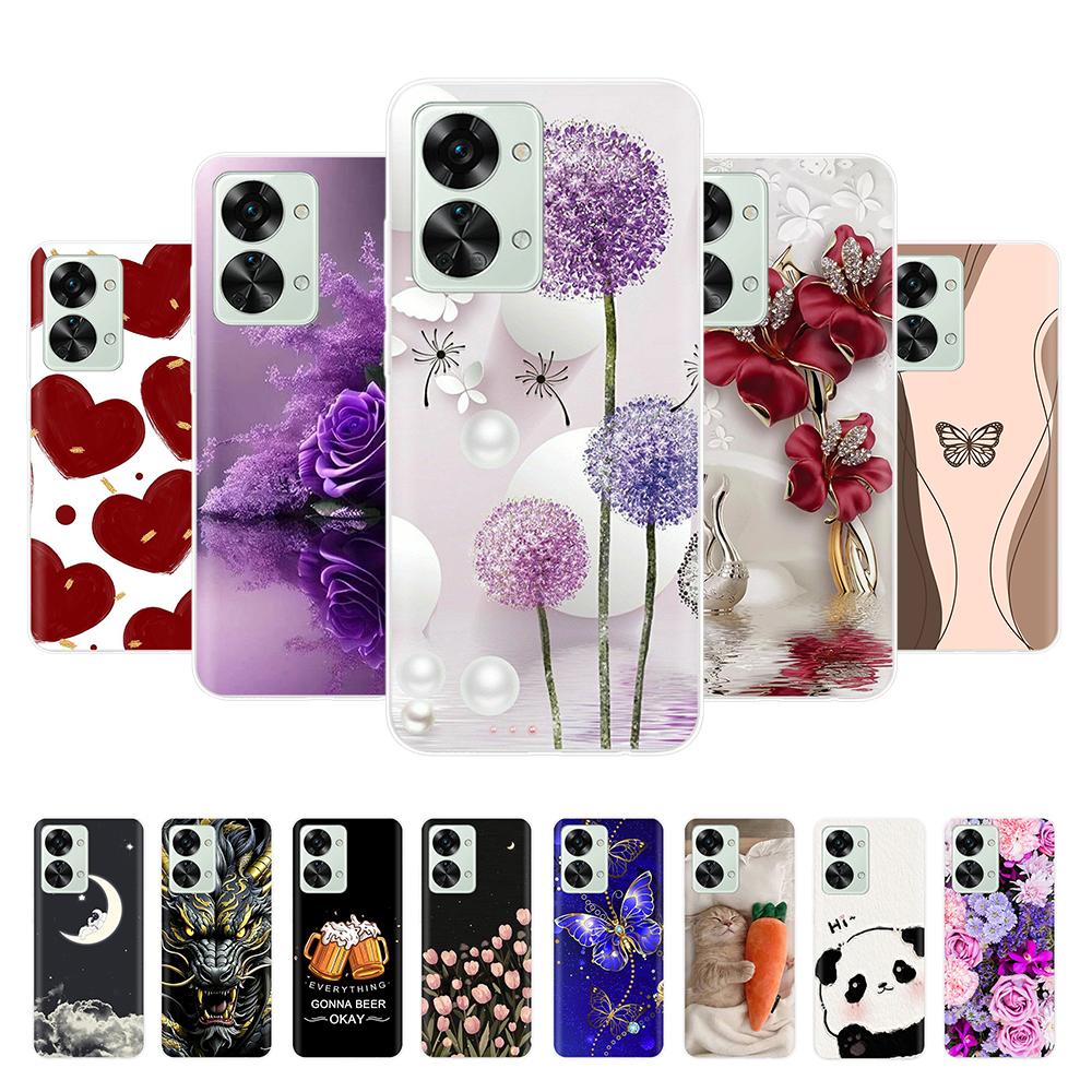 For Oneplus Nord 2T CPH2399 CPH2401 Case Soft Smooth Silicone Full Coverage Anti Choc Phone Bumper for Oneplus Nord 2T Nord2T