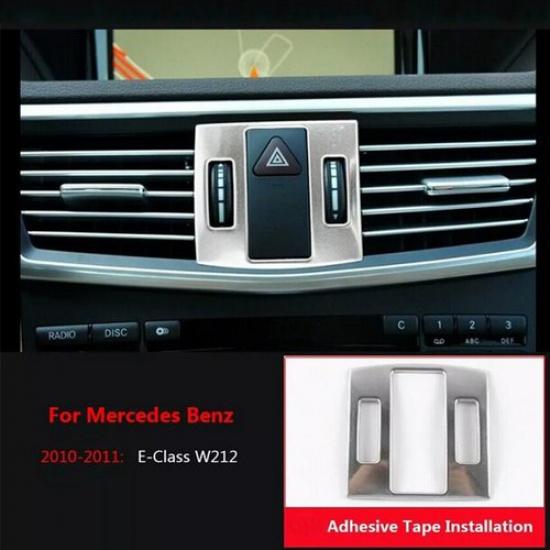 Car Center Console Air AC Vent Outlet Cover Trim For Mercedes Benz E Class W212