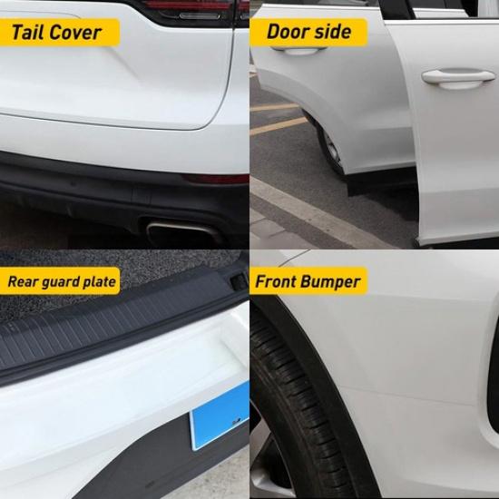 Car Universal Door Edge Guards Transparent Sill Anti-Collision Protection Strip