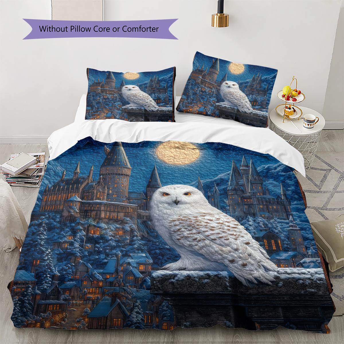 

Дитячий Плед-Ковдра Комплект Постільної Білизни Зворотний Бік Наволочка Домашній Декор Подарунок на День Народження (1 * підковдра + 2 * наволочка, без наповнювача) 135x200cm