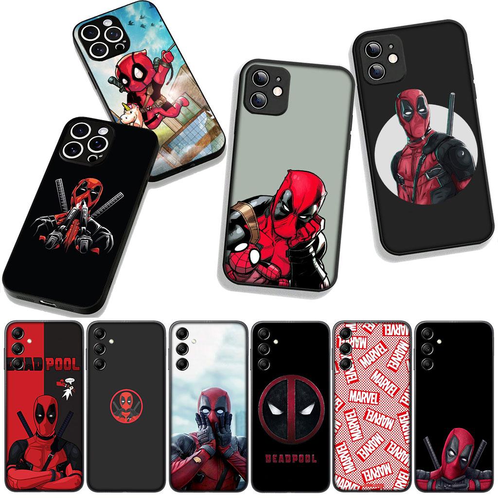 Marvel Superhero Deadpool Super Hero Cover Phone Case for Apple iPhone 17 16 11 Pro XS Max XR 6 7 8 Plus 16E SE 2020 Air 5 SE2