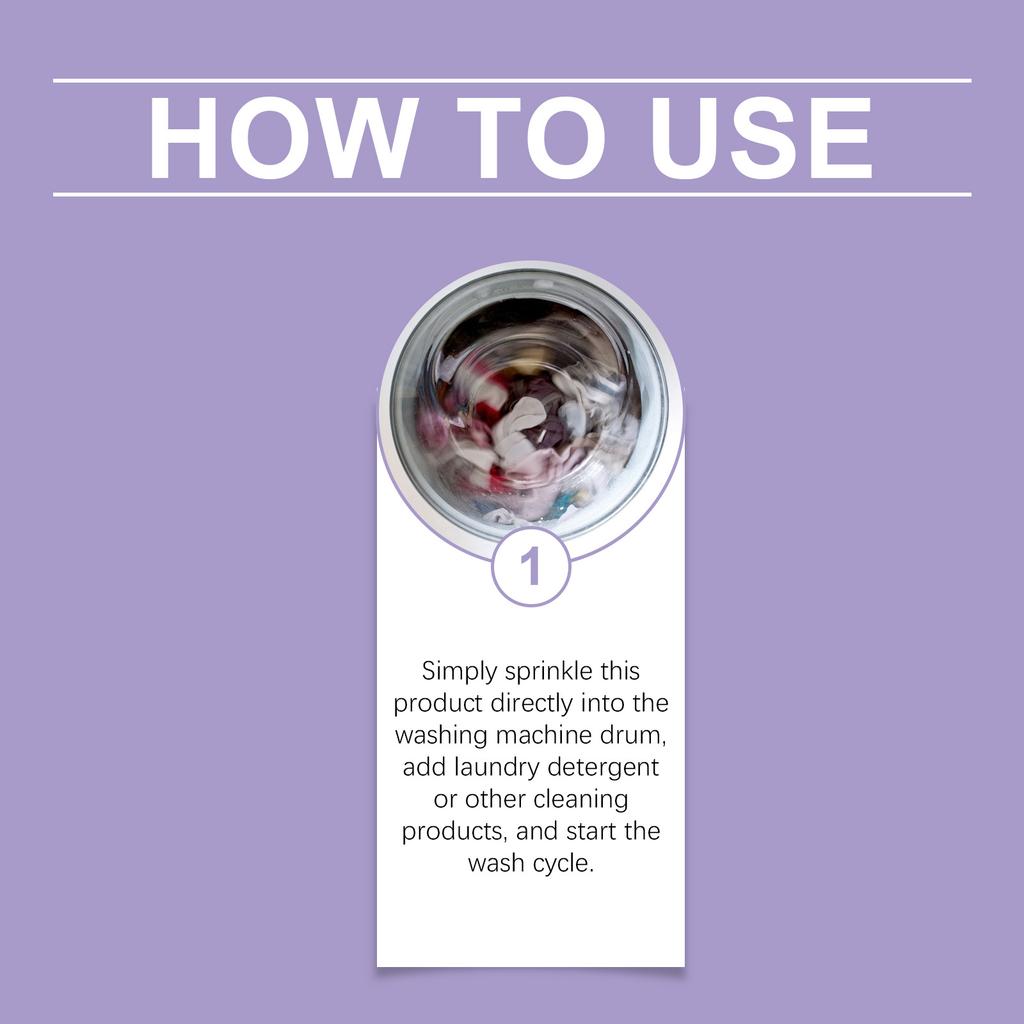 Jakehoe Lavender Laundry Fragrance Retention Beads Fragrance Soothing Soft Gentle Fresh Delightful Fragrance Retention Beads