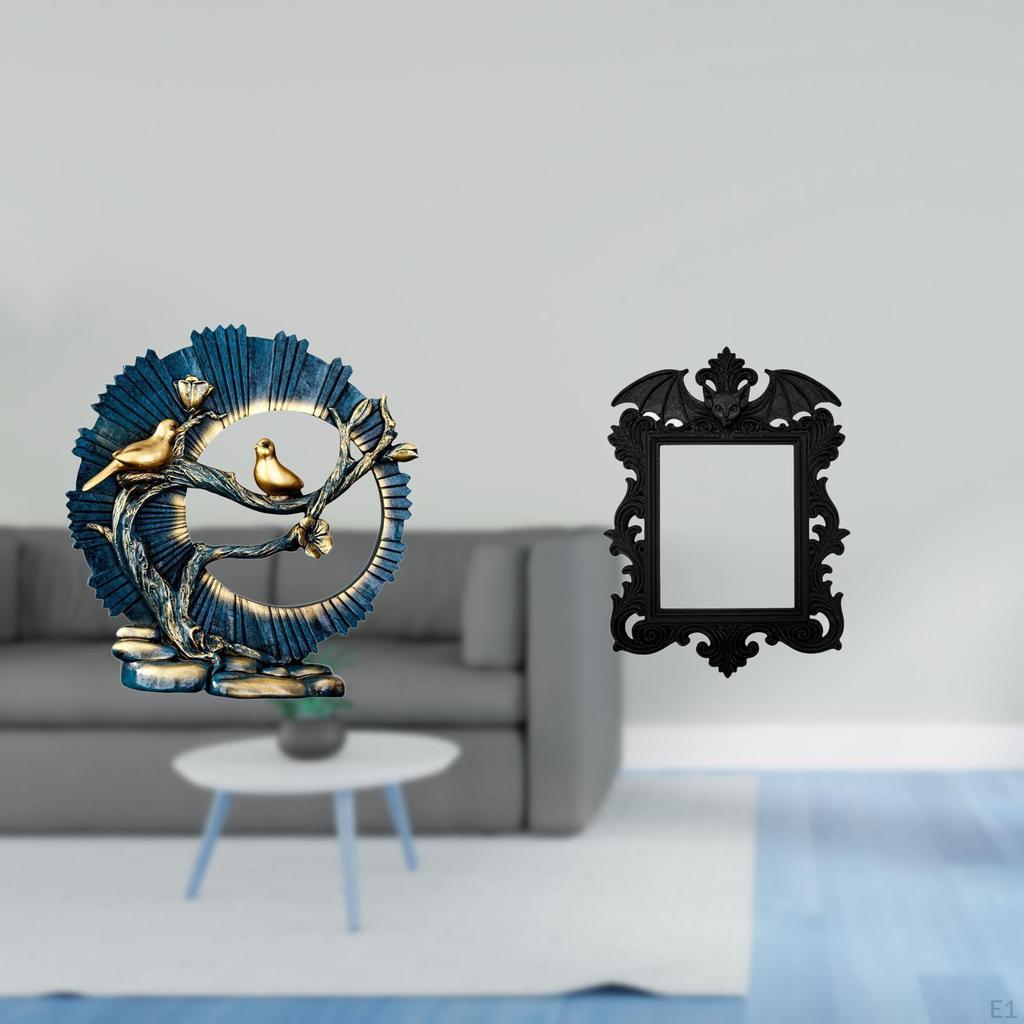 Resin Figurine Artwork Decorative Gift for House Decorations Bookshelf Living Room Indoor Desk And