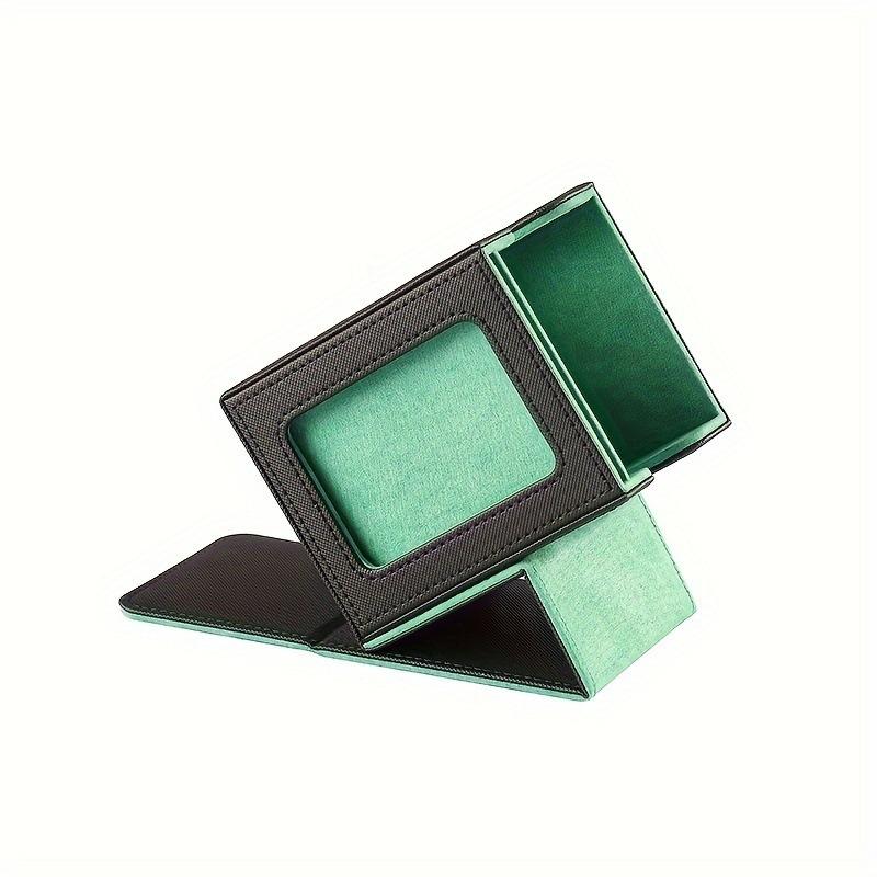 Windowed Pu Card Box Board Game Collection Card Box Display and Storage Box Side Window Game Card