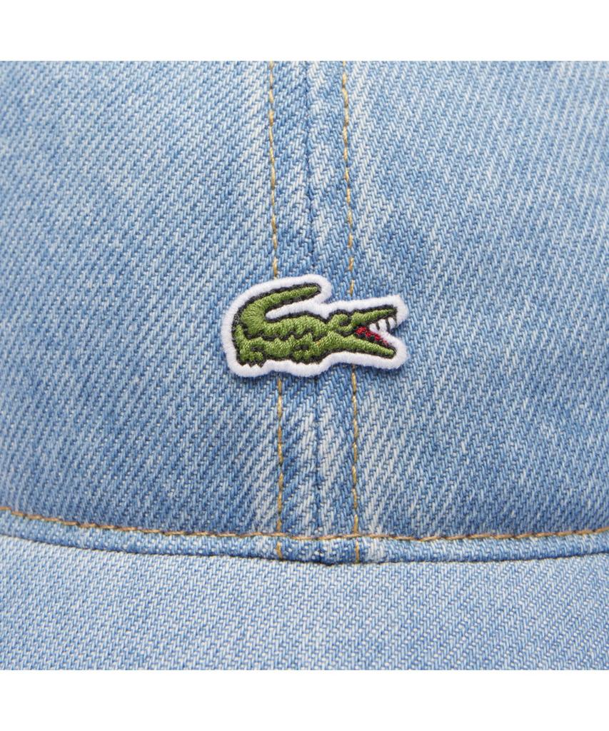LACOSTE Men'S Denim Cotton Ball Cap Rk6362-55N Mku