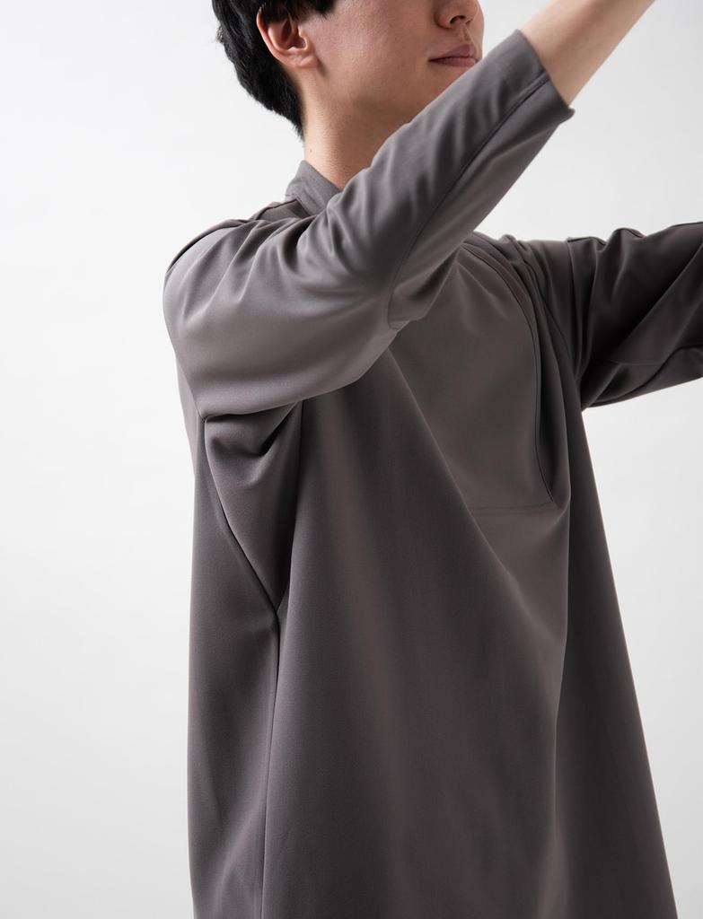 Seven Uniform CA2147-6 Coat/Long Sleeve, Taupe, Size S