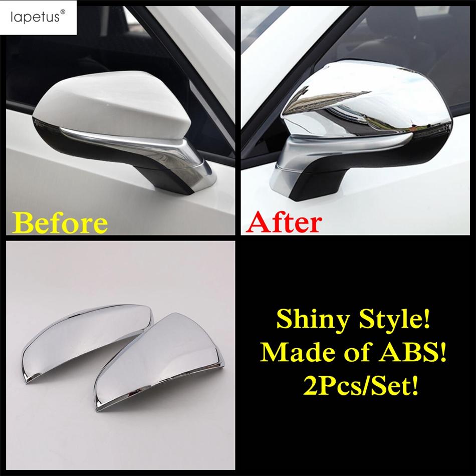 Rear Window Wiper Rearview Mirror Rain Eyebrow Shade Frame Decor Cover Trim Accessories Exterior For Changan CS35 2018 -
