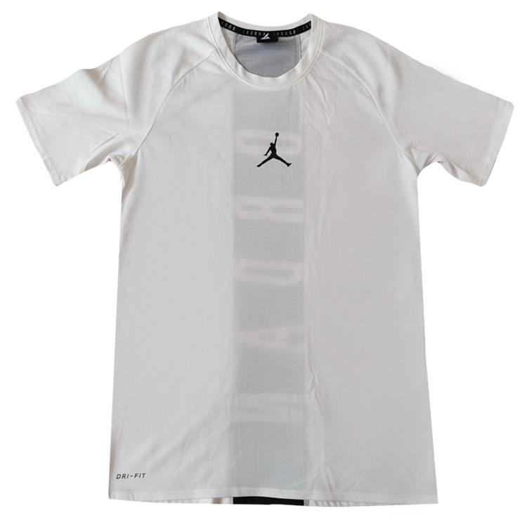 Jordan Dri-FIT Crew Neck Pullover Training Short Sleeve T-Shirt Men tops 889714-101 M