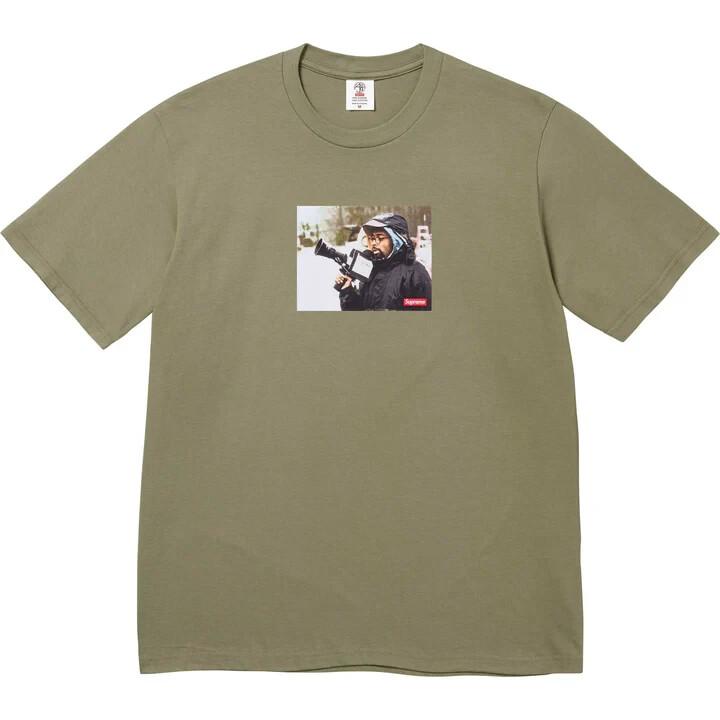 Supreme 40 Acres Spike Tee LightOlive S