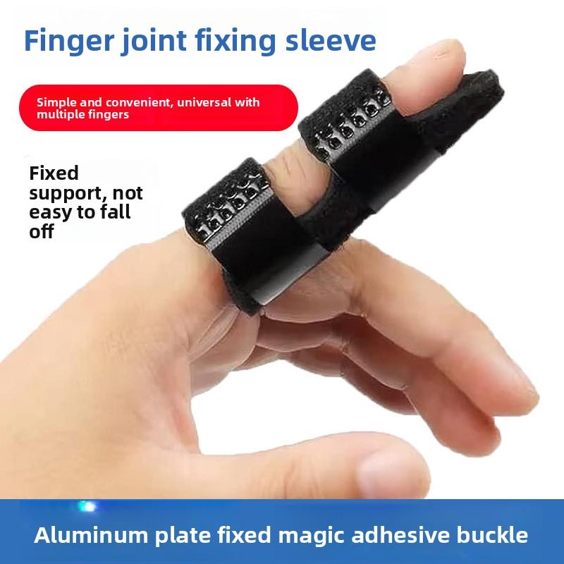 Big and Small Finger Pressure Bending Fixed Finger Cover Splint Finger Protection Rehabilitation Trainer Hammer Finger Skew Aligner