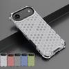 Honeycomb Clear Shockproof Hard Phone Case For iPhone 17 Air 16E 16 15 14 Plus 13 12 Mini 11 Pro Max Hybrid Military Armor Cover