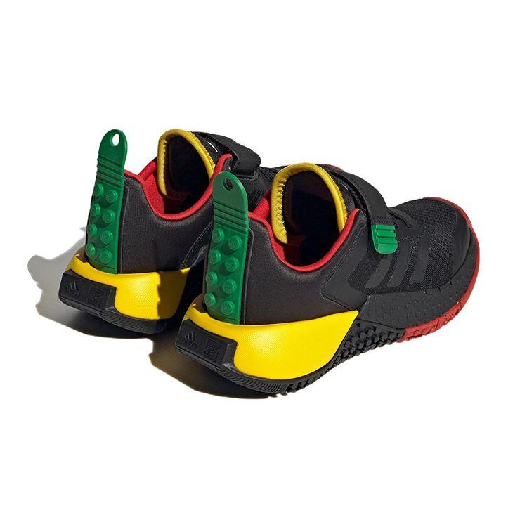 Adidas LEGO x Sport DNA Dětské černé červené tenisky pro malé děti Core-Black HQ1311