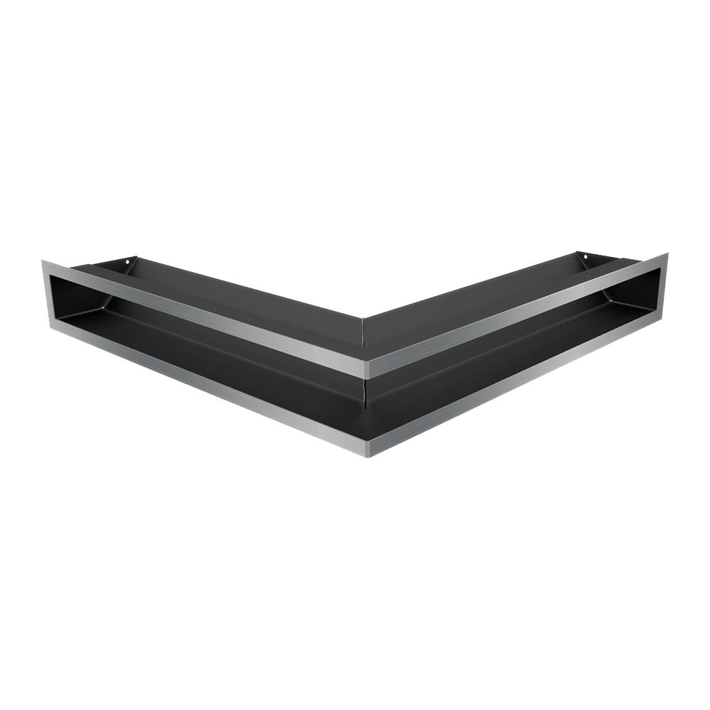 Vent Cover LUFT corner 56x56x9 polished