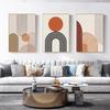 Nordic Lines Leinwandmalerei Abstrakt Geometrische Wandkunst Boho Poster Druck Dekoratives Bild Modernes Wohnzimmer Heimdekor Ungerahmt